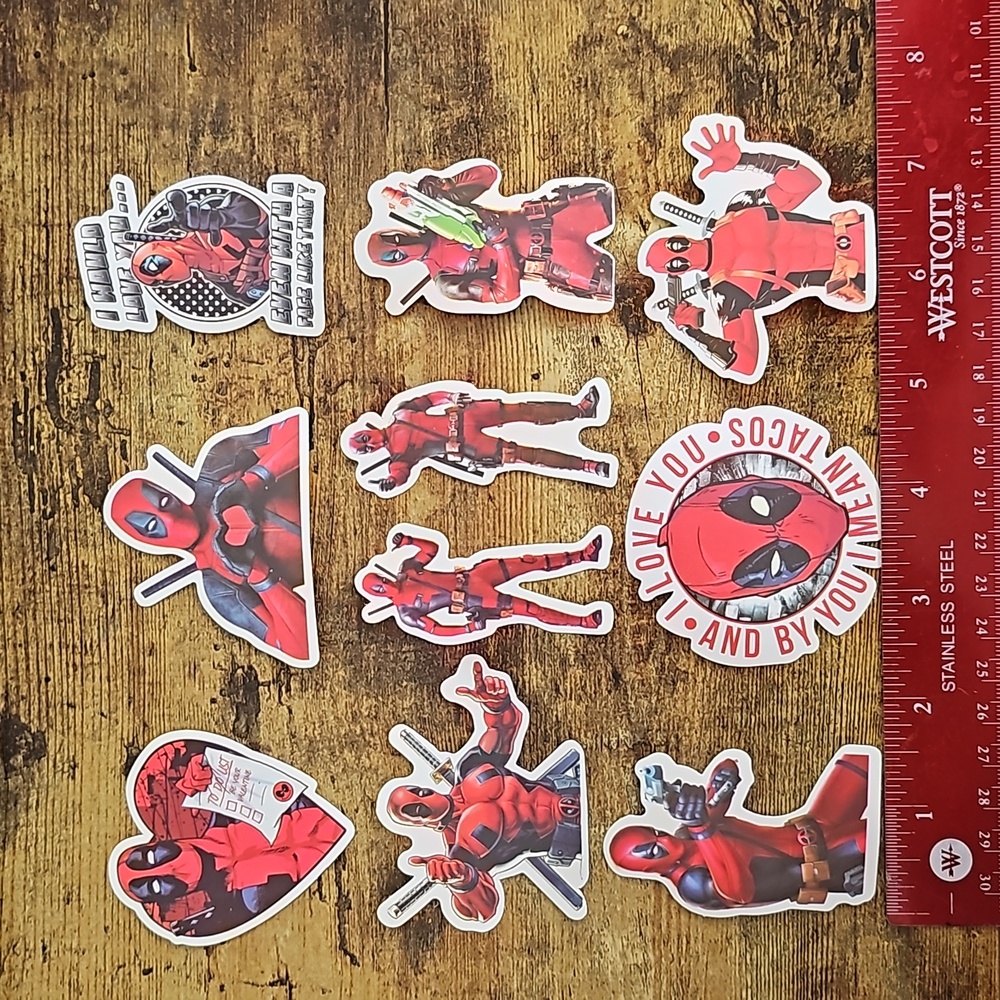 Deadpool Sticker Set - Picture 8 of 8